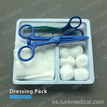 Kit de aderezo médico desechable